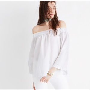Madewell off the shoulder top